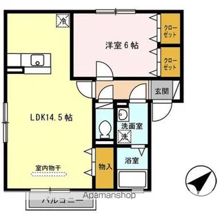 ウィニングⅡ【2階】の間取り