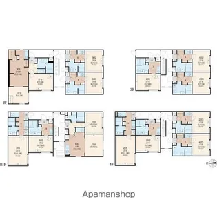 ラシクラス西落合【1階】の間取り