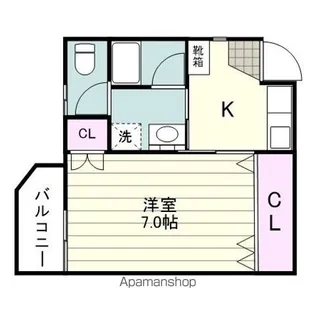 桜島白浜【202号室】の間取り