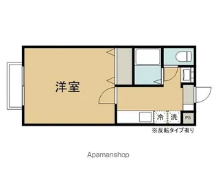 アイドルコート【303号室】の間取り