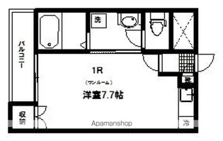 エクセルコート柏木【1階】の間取り