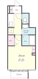 リヴェール恵【1階】の間取り