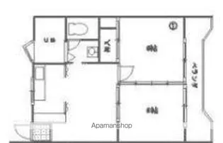 第二築地レジデンス【3階】の間取り