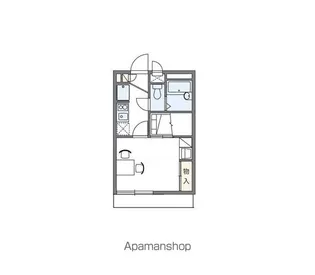 カサベルテSHIMAⅠ【210号室】の間取り