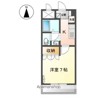 コンフォート レジデンス【202号室】の間取り