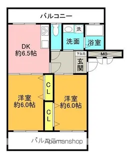 カーサ・マキⅡ【307号室】の間取り