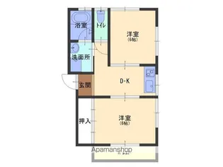 エムズコーポ【202号室】の間取り