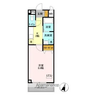 セントラルおおたかの森【2階】の間取り