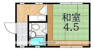 グリーンハイツI【2階】の間取り