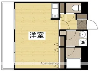 ブランカ新屋敷【3階】の間取り