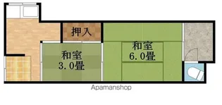 谷口文化【1階】の間取り