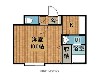 サンライズロッチ【202号室】の間取り
