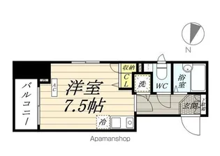 アクティア神田岩本町【12階】の間取り