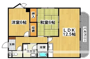 ラポール百舌鳥【3階】の間取り