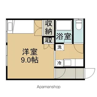 レジデンスB【105号室】の間取り