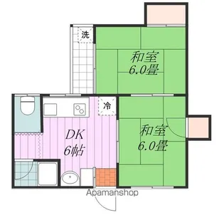 杯前荘【1階】の間取り