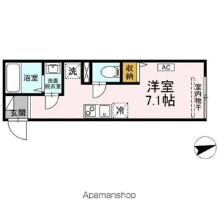アセット東武練馬【3階】の間取り
