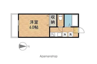ビッグアップル【2階】の間取り