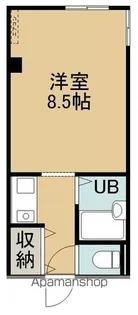 RICO RICH(リコリッチ)【311号室】の間取り