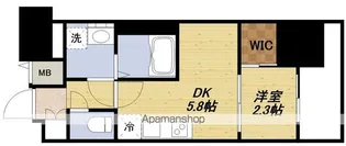 セレニテ江坂グランデ【12階】の間取り