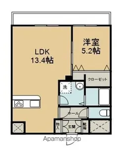 ロイヤルステージ庄内【5階】の間取り
