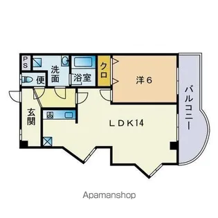 サンピア今宿【403号室】の間取り
