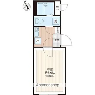 東京都板橋区上板橋2丁目【マンション】の間取り