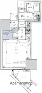 ライジングプレイス亀戸【3階】の間取り