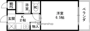 ソレイユ川﨑【310号室】の間取り