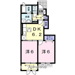 ピアッツアーレ Ⅰ【1階】の間取り