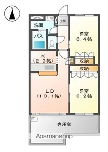 エル・アール【1階】の間取り