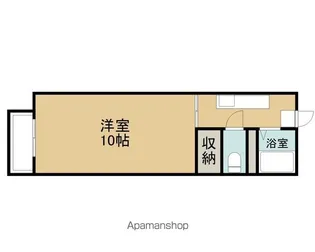 セフィーラ杏里【106号室】の間取り