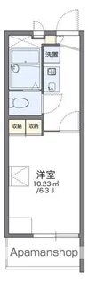レオパレス惠【305号室】の間取り