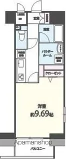 シエル新堀【13階】の間取り