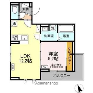 LUANA本山【3階】の間取り