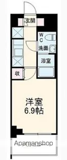 1Kの間取り画像