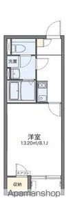 レオネクスト日新岩国【108号室】の間取り