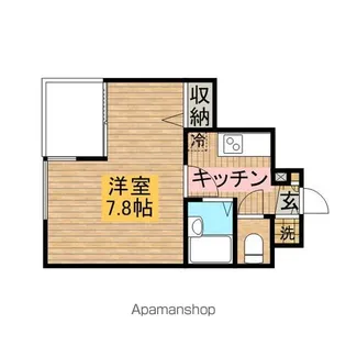 ガーラプレイス錦糸町【8階】の間取り
