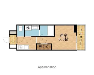 ファーストフィオーレ京橋ブレイニー【2階】の間取り