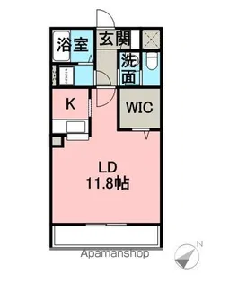 GRANDEUR陶館【1階】の間取り
