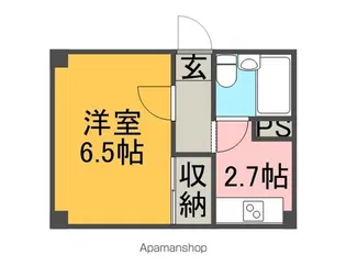 コーポ長沢【3階】の間取り