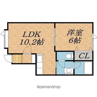クリエイトⅠ【2階】の間取り