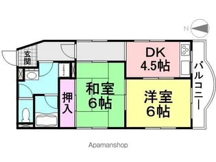 寺島パインマンション【3階】の間取り