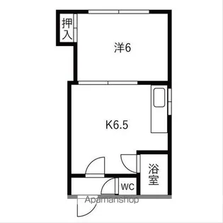 石垣Aマンション【201号室】の間取り