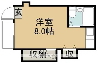 東京都杉並区阿佐谷南1丁目【アパート】の間取り
