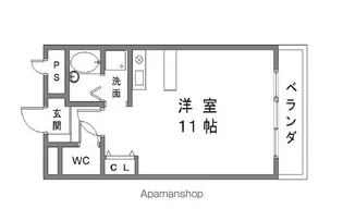 メゾン・ド・コート【307号室】の間取り