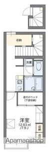 レオパレス千音寺【203号室】の間取り