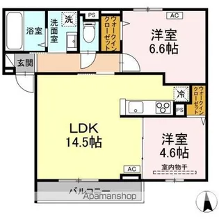 RESUA向中野 A棟【2階】の間取り