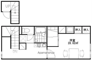 レオパレスWING日野【207号室】の間取り