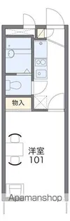 レオパレス昭徳【202号室】の間取り